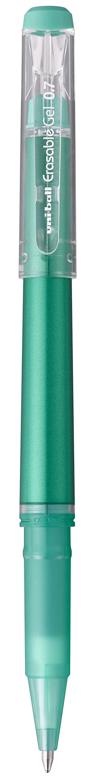 uni-ball UF-222-07 Erasable Rollerball Gel Pens. Premium 0.7mm Ballpoint Tip for Super Smooth Writing, Drawing & Colouring.. Pack of 12 Green