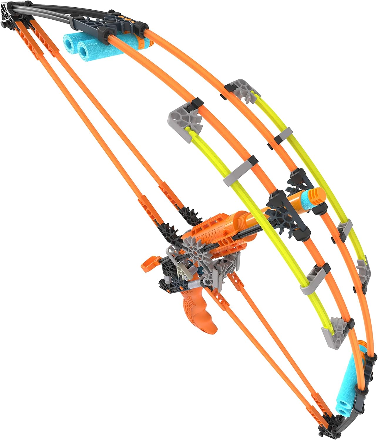 K'NEX Cyber-X | Battle Bow Building Set | Educational Toys for Boys and Girls, 165 Piece Kit, Engineering for Kids, Fun and Building Construction Toys for Children Ages 8+ | Basic fun 15247 New Versio