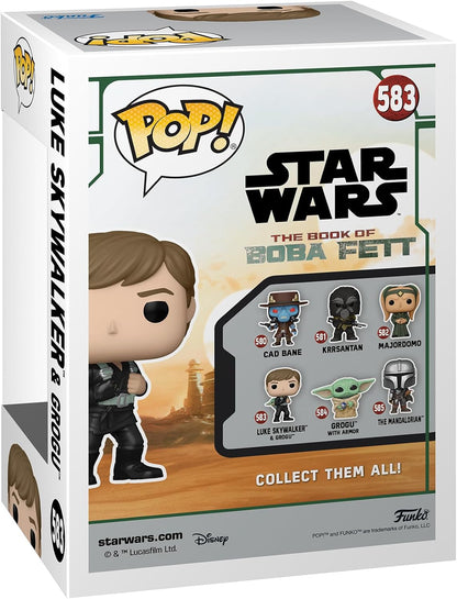 Funko POP! Star Wars: BoBF - Luke Skywalker - Training - Star Wars: the Book Of Boba Fett - Collectable Vinyl Figure - Gift Idea - Official Merchandise - Toys for Kids & Adults - TV Fans