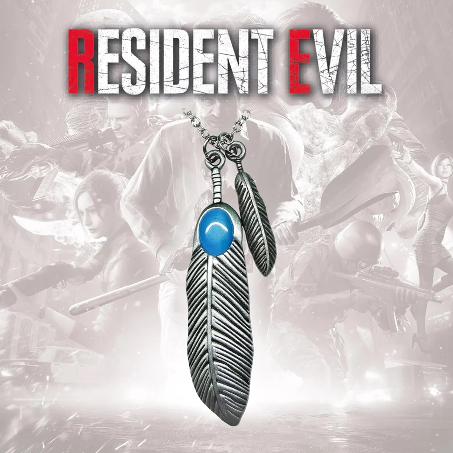FaNaTtik Resident Evil 2 Claire Redfield's Limited Edition Unisex-Halskette