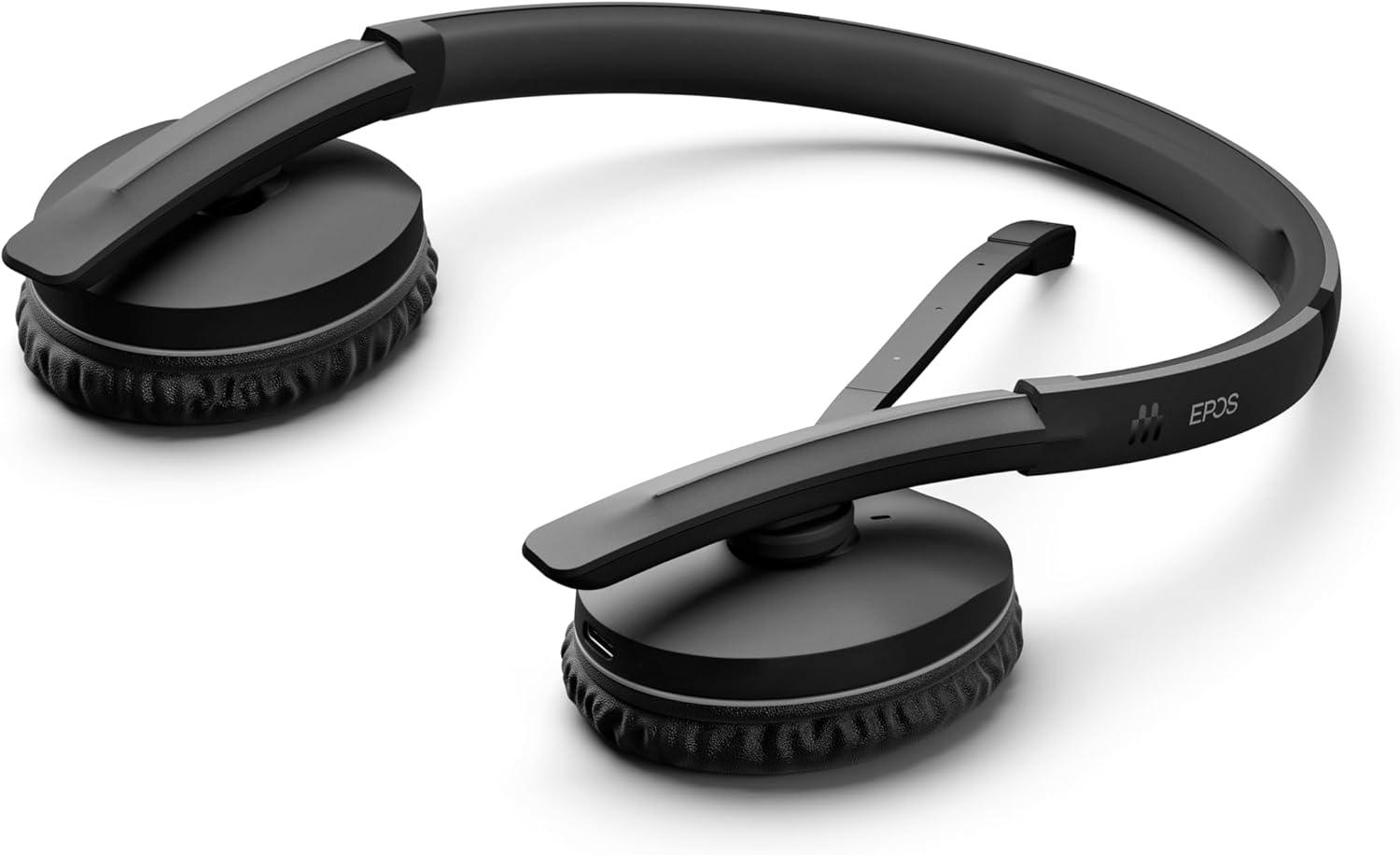 EPOS | Sennheiser Adapt 261 (1000897) Dual Sided Headset, Wireless, Dual-Connectivity Bluetooth, USB-C Dongle Included, UC Optimized and Microsoft Teams Certified, Black
