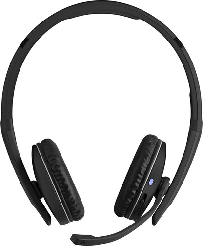EPOS | Sennheiser Adapt 261 (1000897) Dual Sided Headset, Wireless, Dual-Connectivity Bluetooth, USB-C Dongle Included, UC Optimized and Microsoft Teams Certified, Black