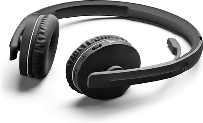 EPOS | Sennheiser Adapt 261 (1000897) Dual Sided Headset, Wireless, Dual-Connectivity Bluetooth, USB-C Dongle Included, UC Optimized and Microsoft Teams Certified, Black