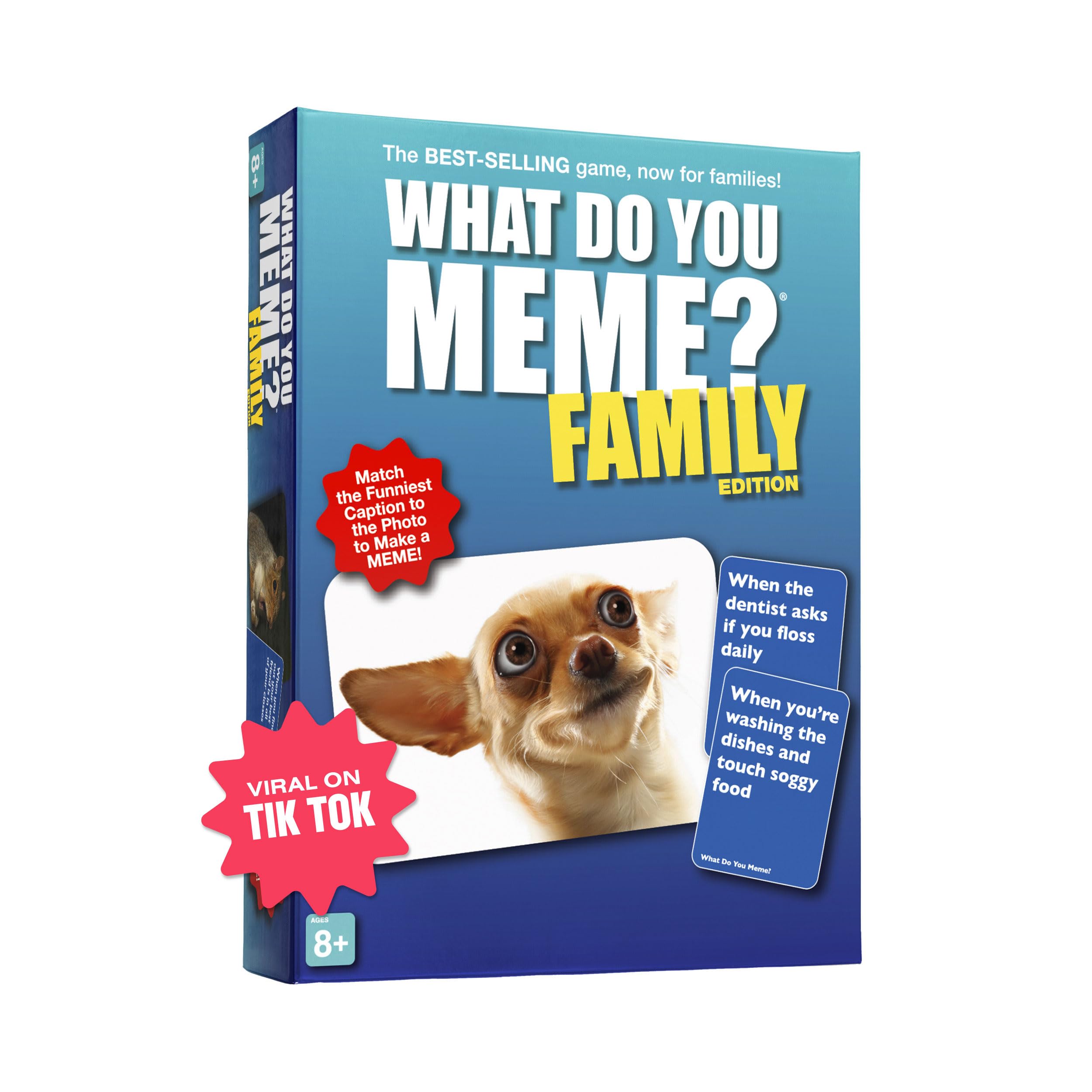 WHAT DO YOU MEME? Family Edition - The Hilarious Family Party Card Game For Meme Lovers Core Game