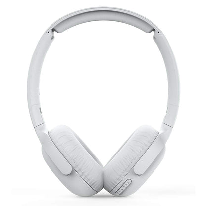 PHILIPS Audio On Ear Headphones UH202WT/00 Bluetooth On Ears (Wireless, 15 Hour Battery, Soft Ear Pads, Built-In Microphone, Foldable) White, One Size