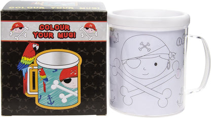 colour your own cup of pirate