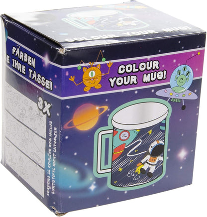 divers - Kleur je eigen Beker Space