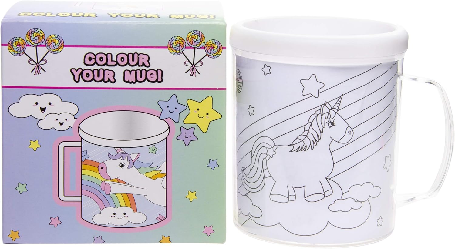 Colorea tu propia Copa Unicornio