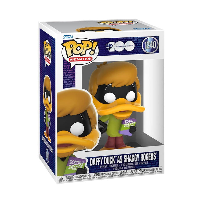 Funko POP! Animation: HB - Daffy Duck As Shaggy - Looney Tunes - Collectable Vinyl Figure - Gift Idea - Official Merchandise - Toys For Kids & Adults - TV Fans - Model Figure For Collectors