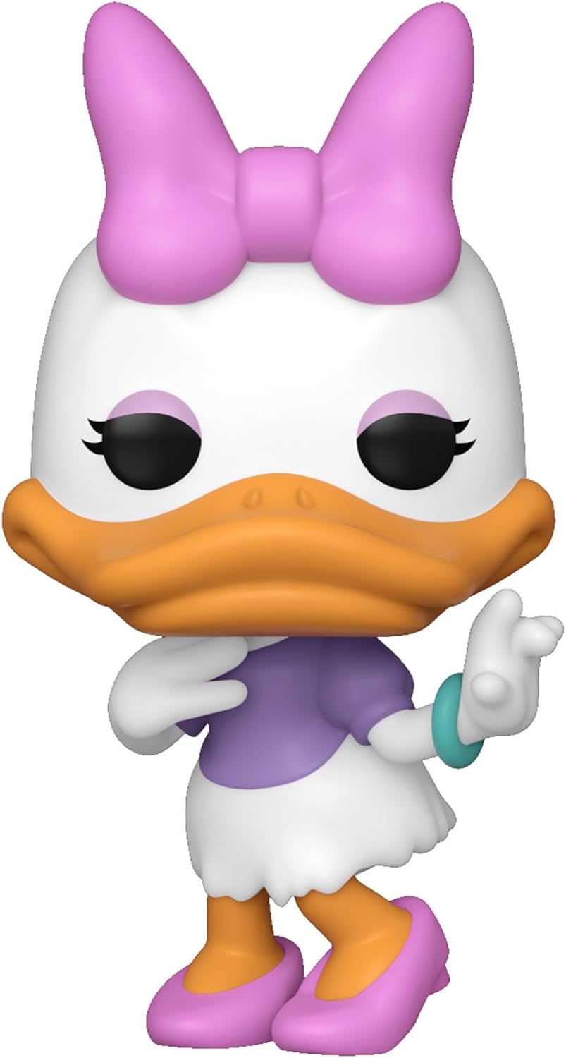 Funko Pop! Disney: Classics - Daisy Duck - Figura in Vinile da Collezione - Idea Regalo - Merchandising Ufficiale - Giocattoli per Bambini e Adulti - Movies Fans - Figura per i Collezionisti