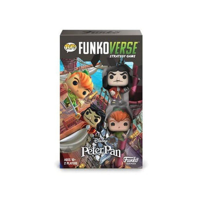FUNKO GAMES Funko - Funkoverse: Peter Pan 100 2-pack - Marvel Comics - Light Strategy Board Game for Children & Adults (Ages 10+) - 2-4 Players - Collectable Vinyl Figure - Gift Idea