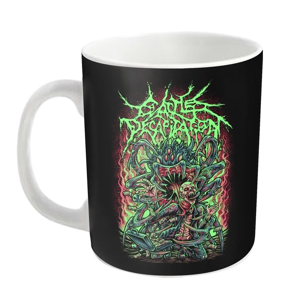 Cattle Decapitation Mug Lost Profits Band Logo Official White Boxed One Size
