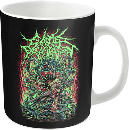 Cattle Decapitation Mug Lost Profits Band Logo Official White Boxed One Size