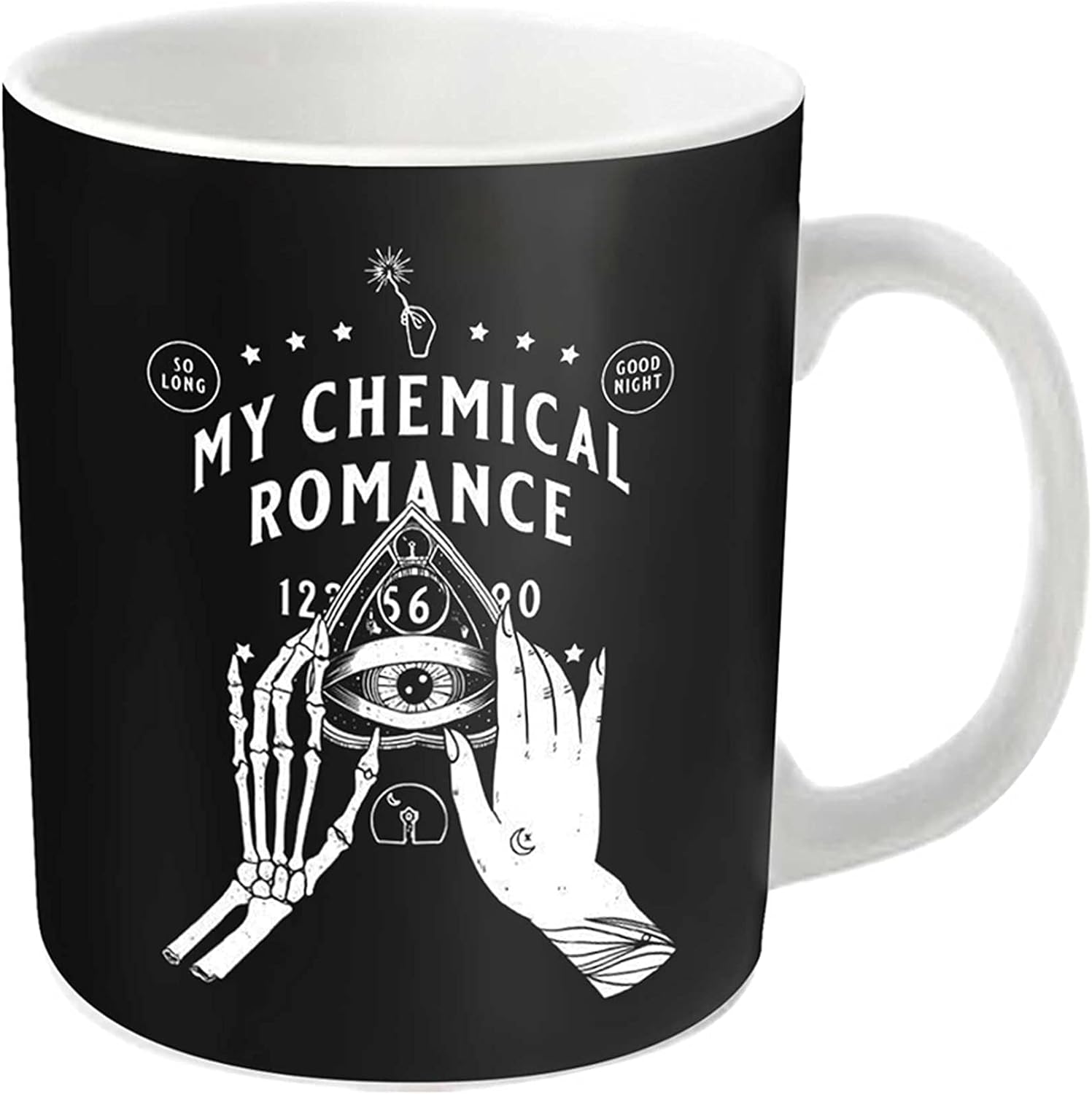 My Chemical Romance Mug Ouija Board Band Logo Official White Boxed One Size
