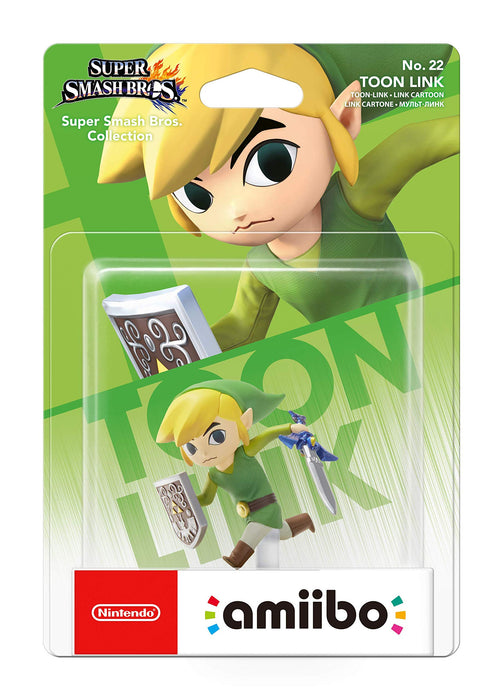 Nintendo Toon Link No.22 amiibo Wii U/3DS No.22 Smash Toon Link