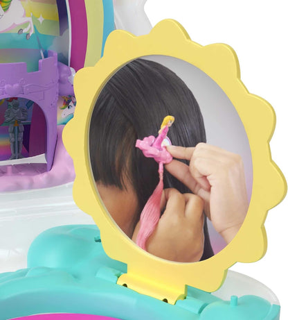 Polly Pocket Rainbow Unicorn Salon