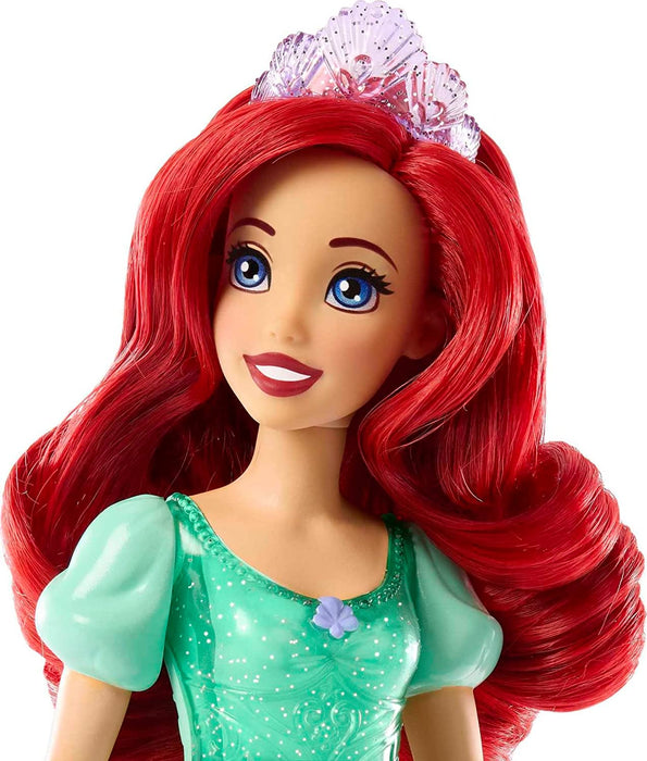 Mattel Disney Princess Ariel Muñeca princesa película La Sirenita, juguete +3 años (HLW10)