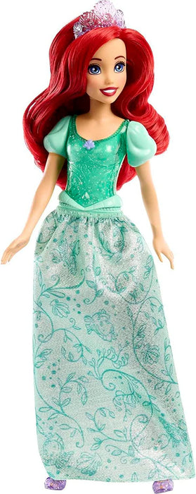 Mattel Disney Princess Ariel Muñeca princesa película La Sirenita, juguete +3 años (HLW10)