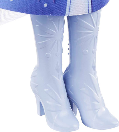 Disney Frozen Elsa Doll, Frozen Elsa in Signature Clothing, Collectible Fashion Doll, Poseable Doll with Long Blonde Hair, Toys for Ages 3 and Up, One Doll, HLW48