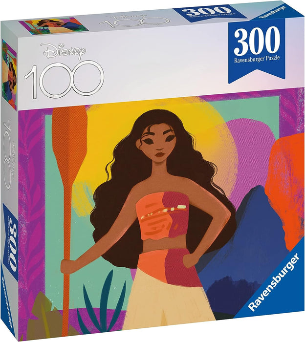 Ravensburger Disney 100th Anniversary Moana Jigsaw Puzzles for Adults and Kids Age 8 Years Up - 300 Pieces