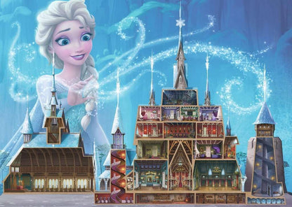 Ravensburger Disney Castles Elsa 1000 Piece Jigsaw Puzzles for Adults and Kids Age 12 Years Up - Frozen 2