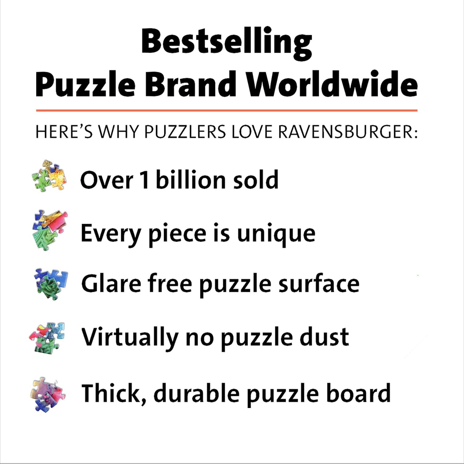 Ravensburger Books, Bits & Bobs 1000 Piece Jigsaw Puzzle for Adults - 17481 - Every Piece is Unique, Softclick Technology Means Pieces Fit Together Perfectly