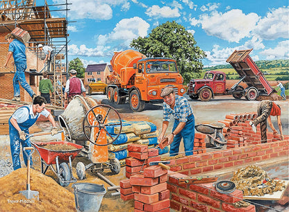 Ravensburger - Happy Days No 6, Work Day Memories - 4 x 500 Piece Jigsaw Puzzles