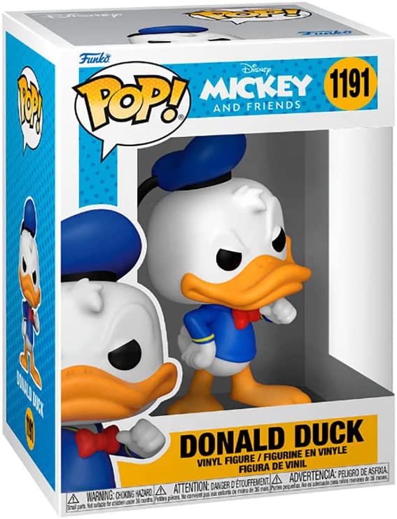 Funko POP! Disney: Classics - Donald Duck - Collectable Vinyl Figure - Gift Idea - Official Merchandise - Toys For Kids & Adults - Model Figure For Collectors And Display