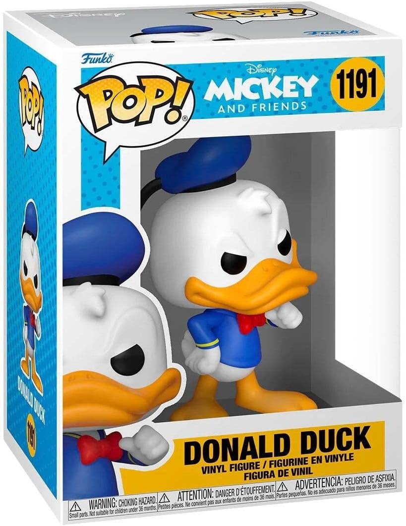 Funko POP! Disney: Classics - Donald Duck - Collectable Vinyl Figure - Gift Idea - Official Merchandise - Toys For Kids & Adults - Model Figure For Collectors And Display