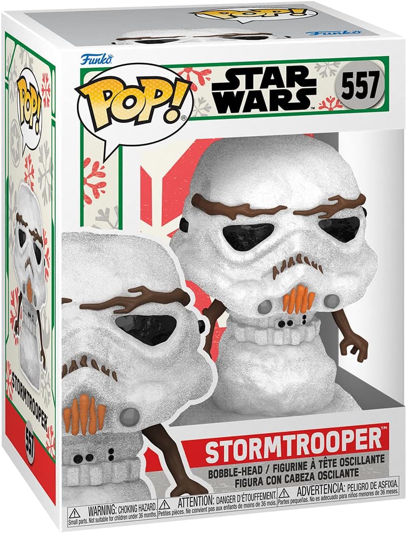 Funko POP! Star Wars: Holiday - Stormtrooper - Snowman - Collectable Vinyl Figure - Gift Idea - Official Merchandise - Toys for Kids & Adults - Movies Fans - Model Figure for Collectors and Display