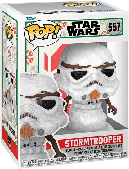 Funko POP! Star Wars: Holiday - Stormtrooper - Snowman - Collectable Vinyl Figure - Gift Idea - Official Merchandise - Toys for Kids & Adults - Movies Fans - Model Figure for Collectors and Display