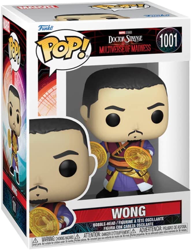 Funko POP! Marvel: - Wong - Doctor Strange - Collectable Vinyl Figure - Gift Idea - Official Merchandise - Toys for Kids & Adults - Movies Fans - Model Figure for Collectors and Display