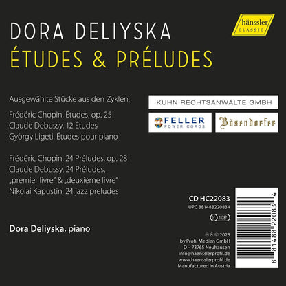 Dora Deliyska: Études & Préludes