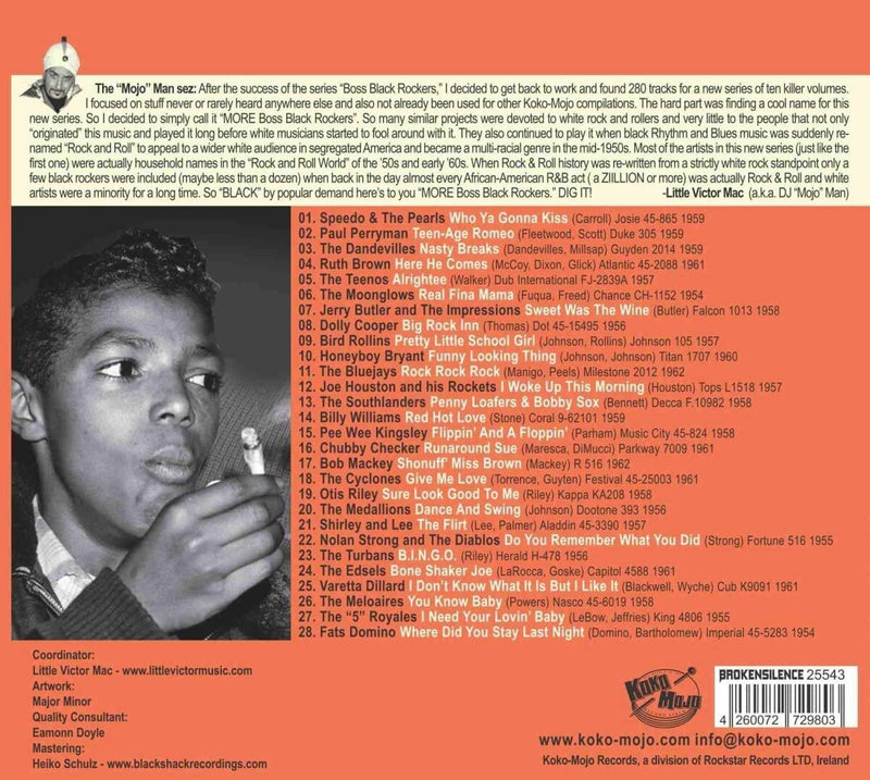 The 'Mojo' Man Presents: More Boss Black Rockers: Sure Look Good to Me - Volume 5