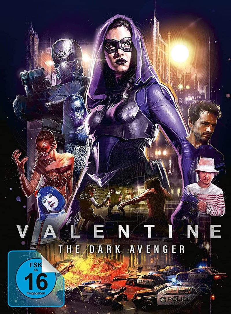 Valentine - The Dark Avenger (Deutsch/OV) - 2-Disc Limited Edition Mediabook (Blu-ray + DVD) - Cover A