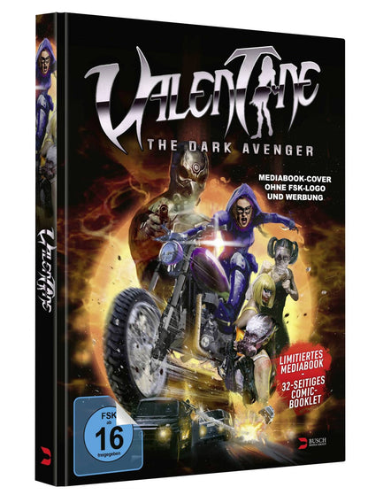 Valentine - The Dark Avenger - 2-Disc Limited Edition Mediabook - Cover B (Blu-ray) (+ DVD