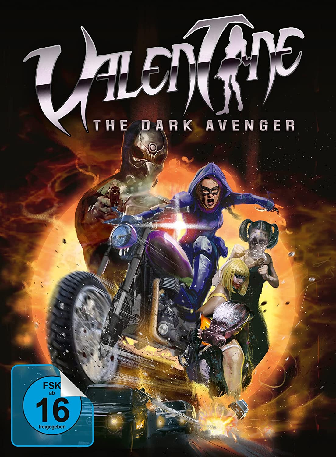 Valentine - The Dark Avenger - 2-Disc Limited Edition Mediabook - Cover B (Blu-ray) (+ DVD