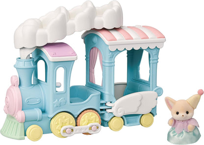 Sylvanian Families 5702 Floating Cloud Rainbow Train, Multi Colour