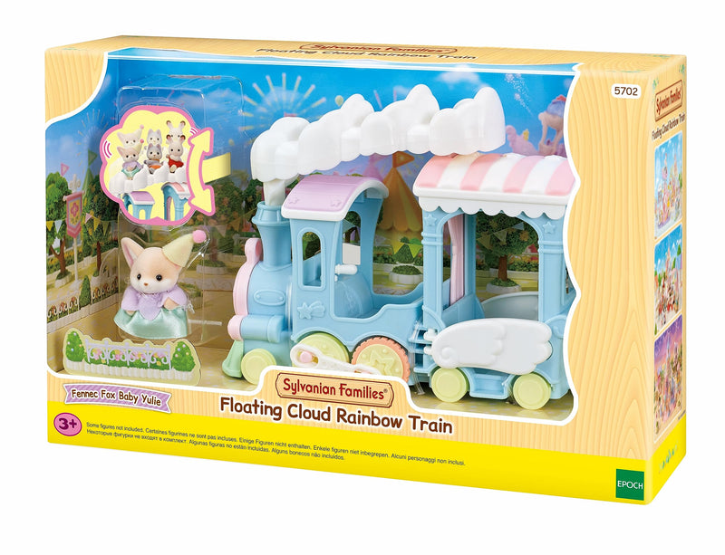 Sylvanian Families 5702 Floating Cloud Rainbow Train, Multi Colour