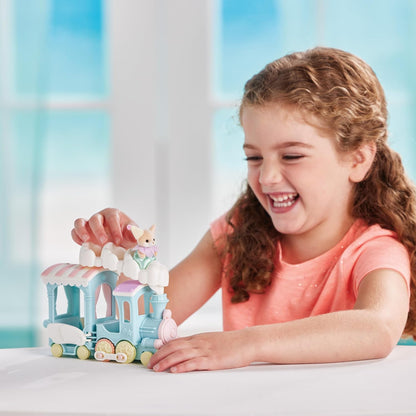 Sylvanian Families 5702 Floating Cloud Rainbow Train, Multi Colour