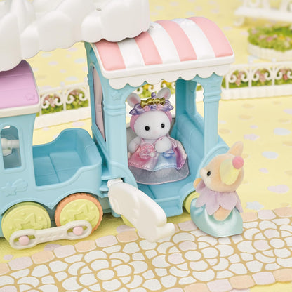 Sylvanian Families 5702 Floating Cloud Rainbow Train, Multi Colour