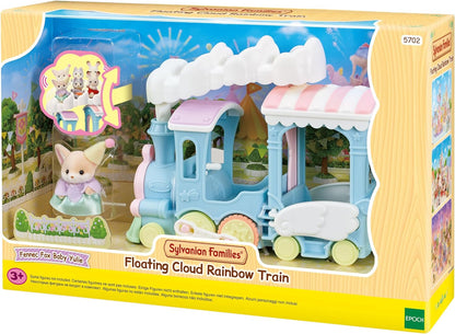 Sylvanian Families 5702 Floating Cloud Rainbow Train, Multi Colour