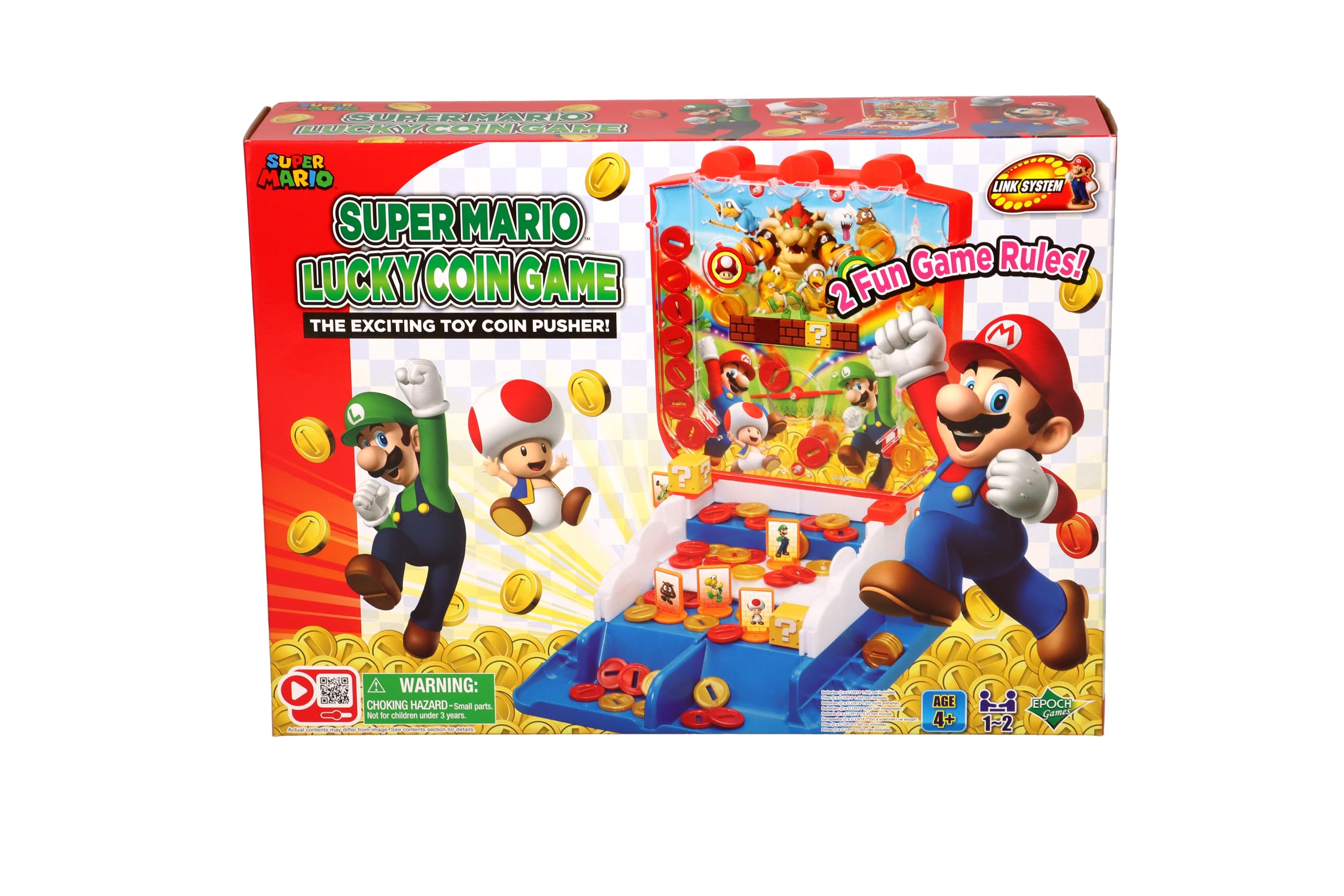 Super Mario Lucky Coin Game - Epoch Games 7461