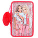 TOPModel One Love 12230 3-Compartment Pencil Case with Glitter, Pink, Pencil case