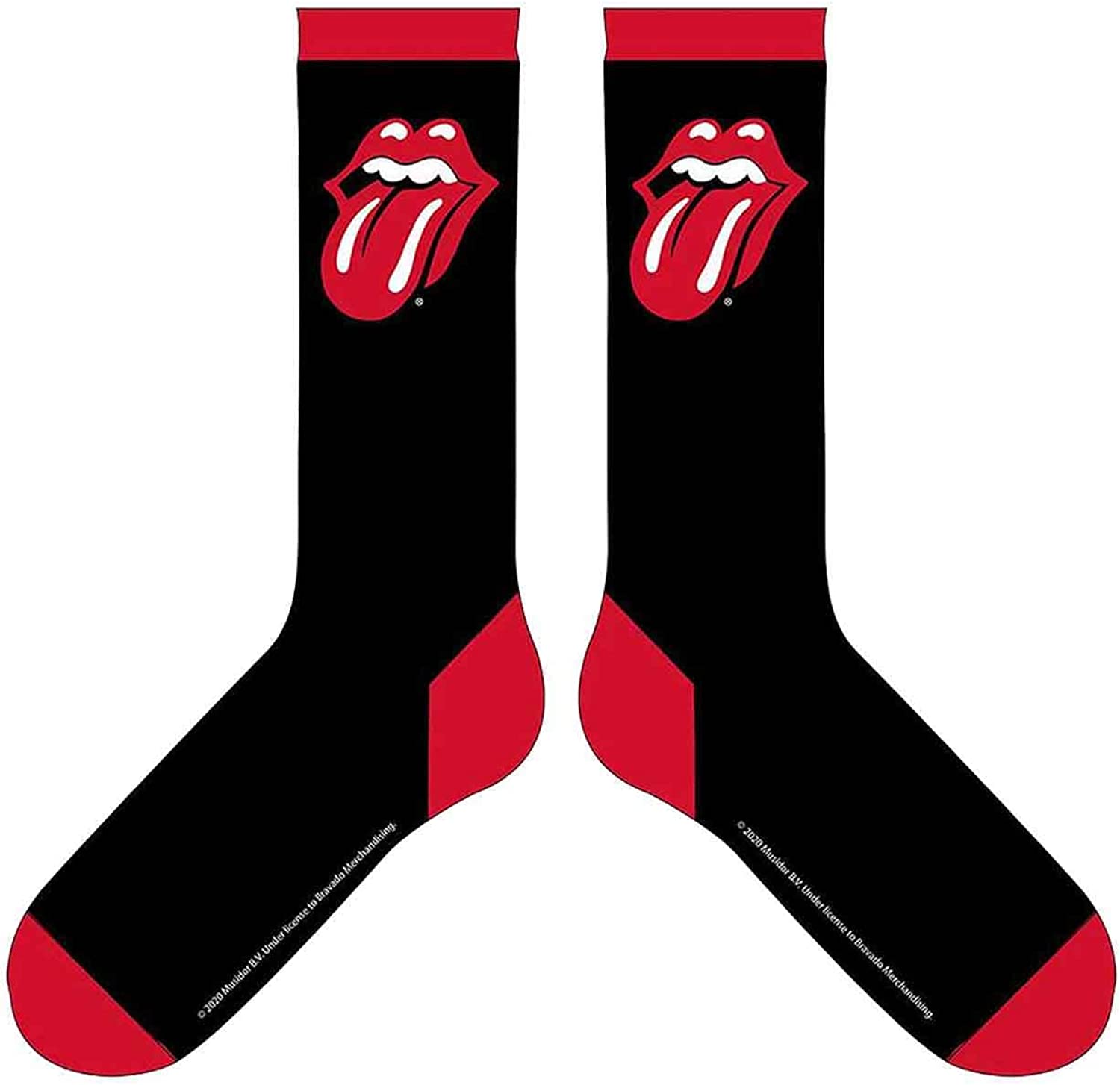 The Rolling Stones Ankle Socks Classic Tongue Official Mens (UK SIZE 7-11) One Size