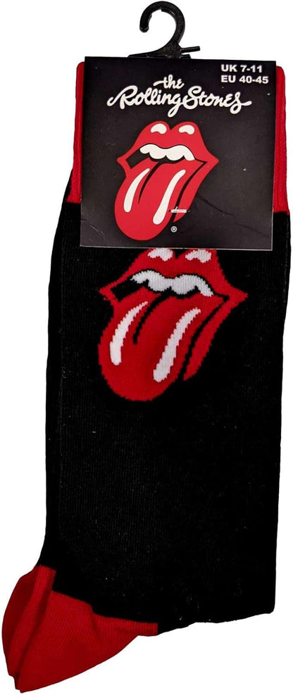 The Rolling Stones Ankle Socks Classic Tongue Official Mens (UK SIZE 7-11) One Size