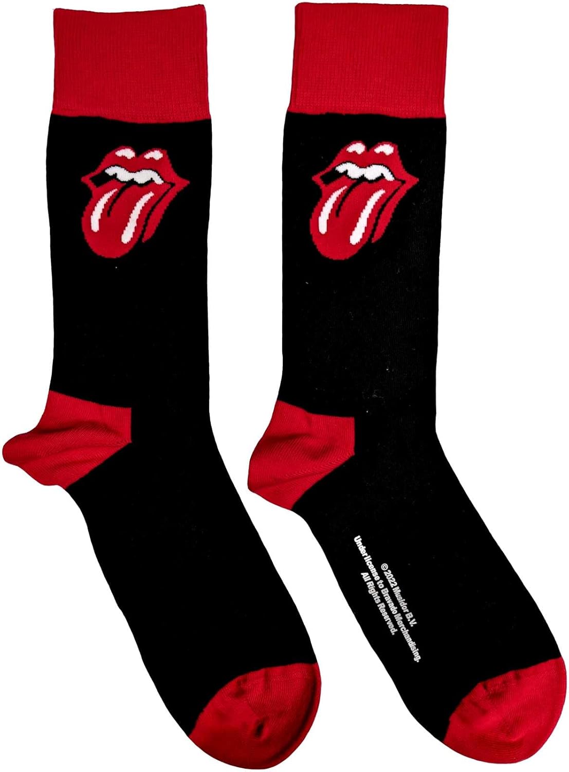 The Rolling Stones Ankle Socks Classic Tongue Official Mens (UK SIZE 7-11) One Size