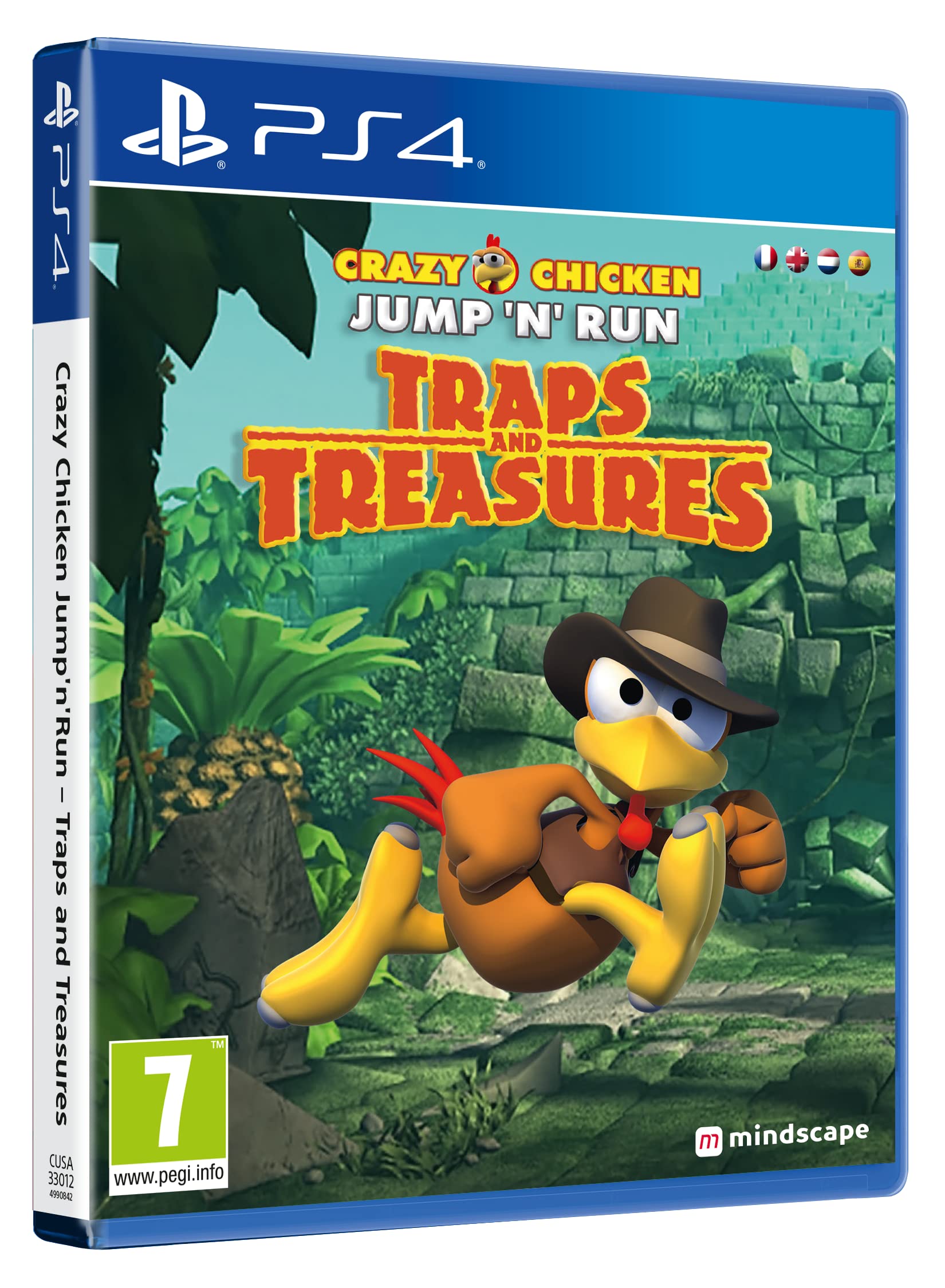 Crazy Chicken: Traps And Treasures PlayStation 4