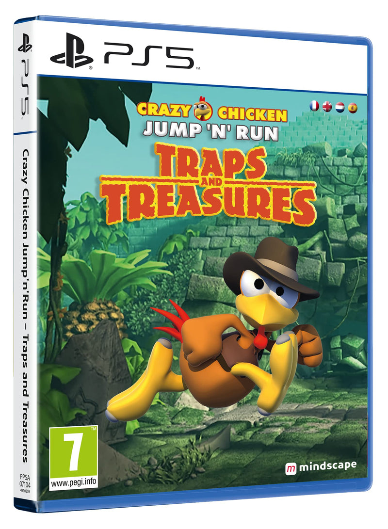 Crazy Chicken: Traps And Treasures PlayStation 5