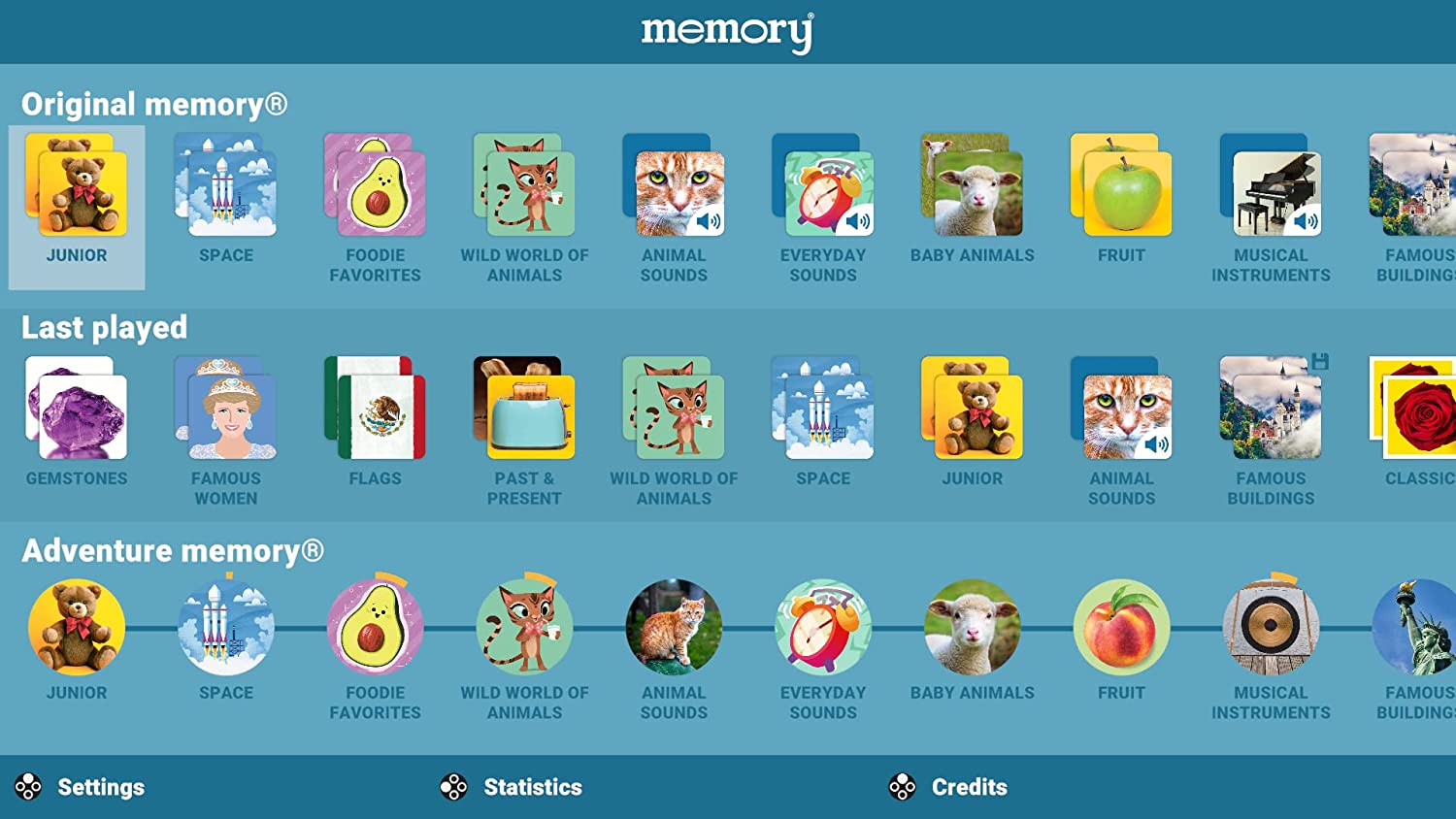 Ravensburger Memory (Nintendo Switch